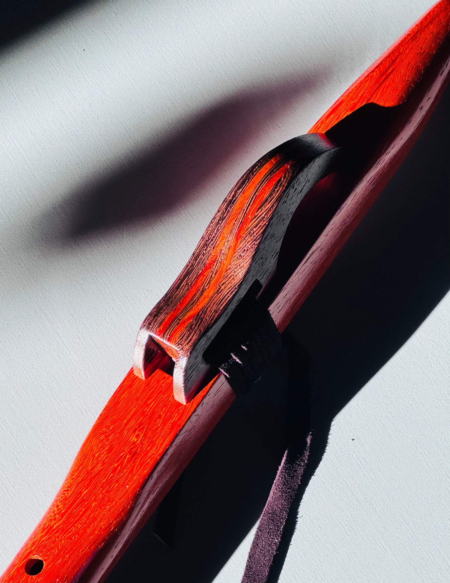 Native American style flute Red padouk A 440Hz