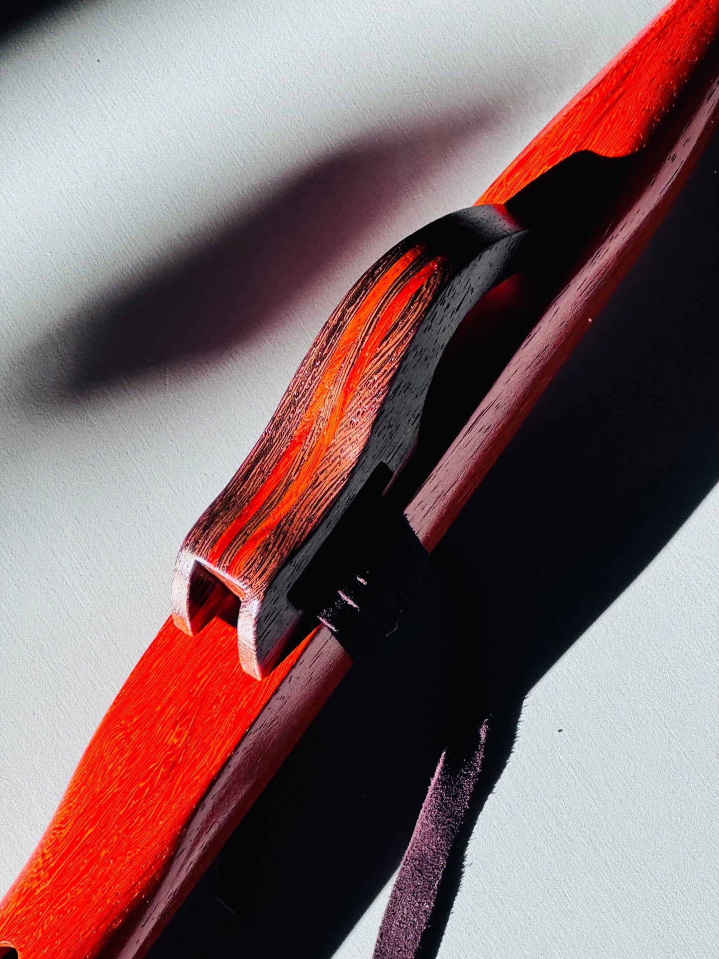 Native American style flute Red padouk A 440Hz