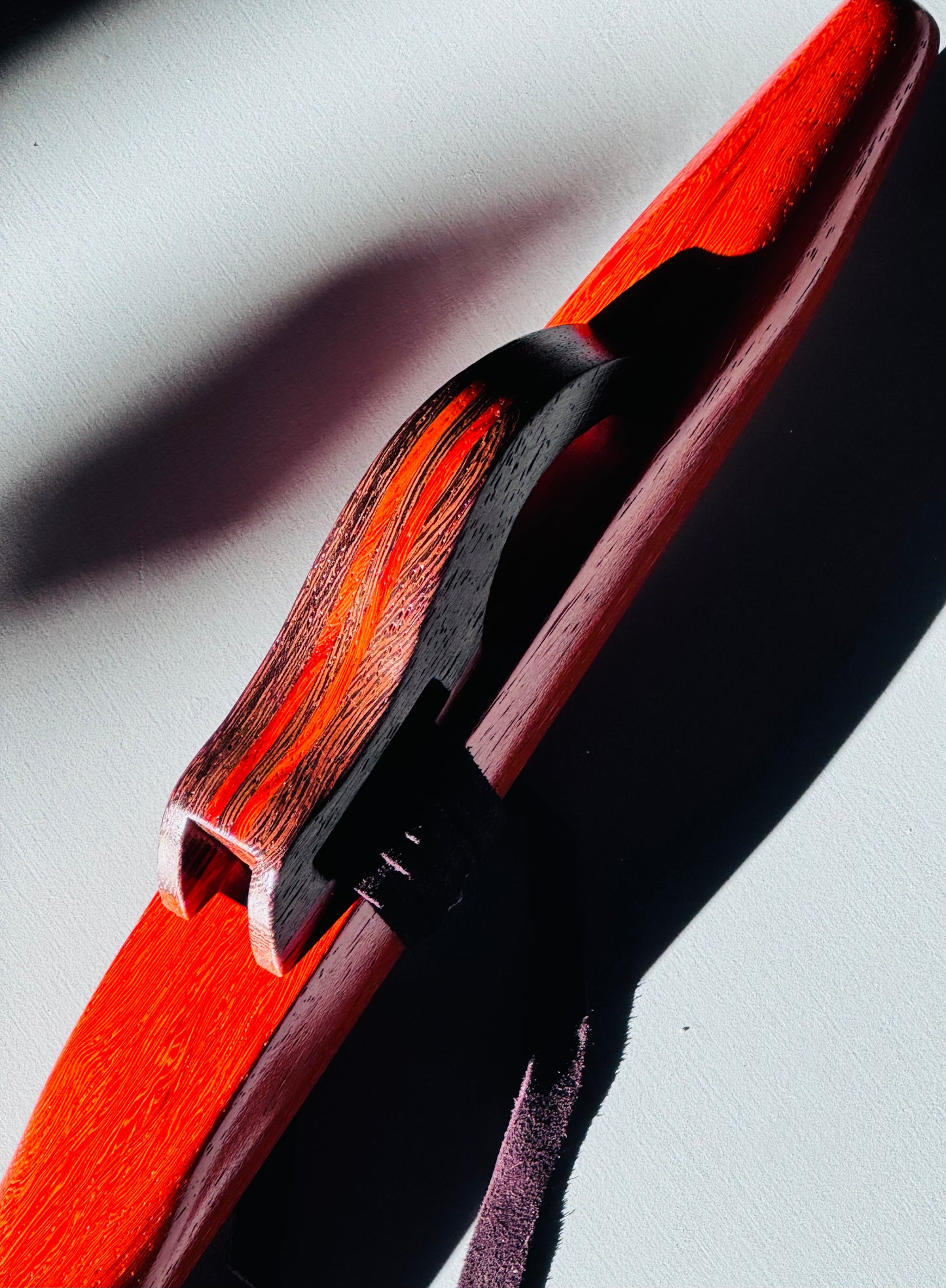 Native American style flute Red padouk A 440Hz