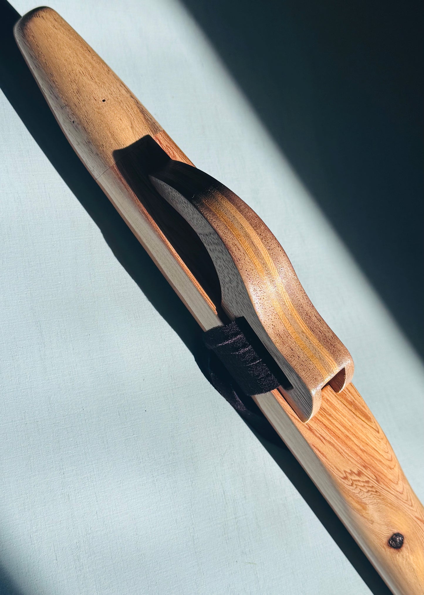 Native American style flute Aromatic cedar&walnut A 432Hz