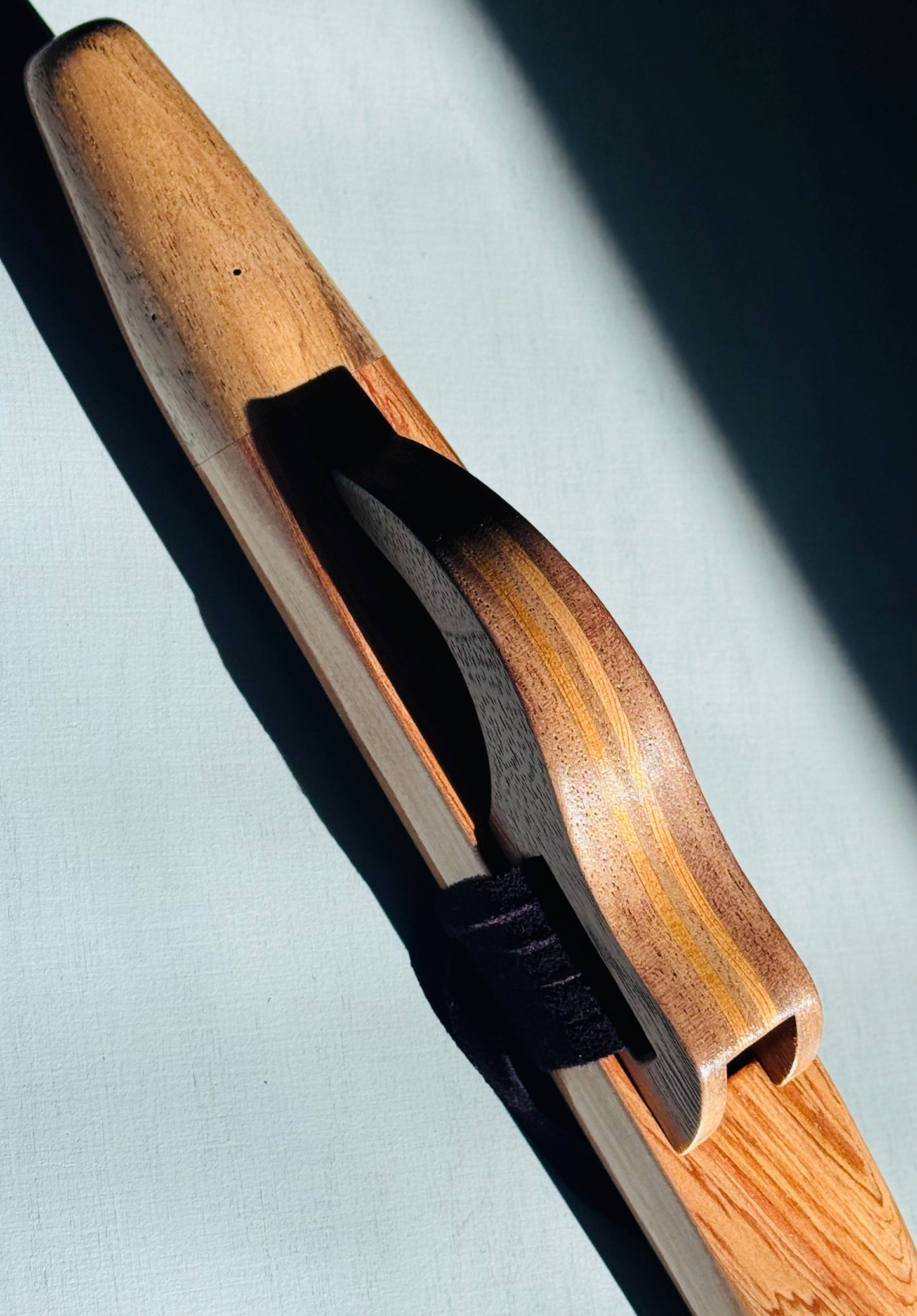 Native American style flute Aromatic cedar&walnut A 432Hz