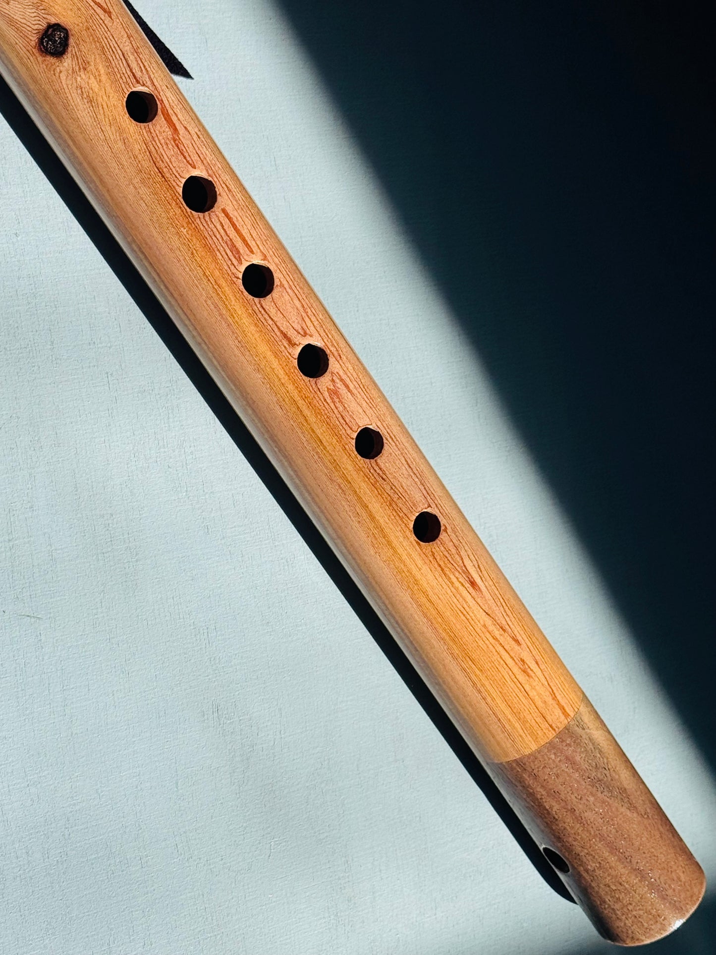 Native American style flute Aromatic cedar&walnut A 432Hz