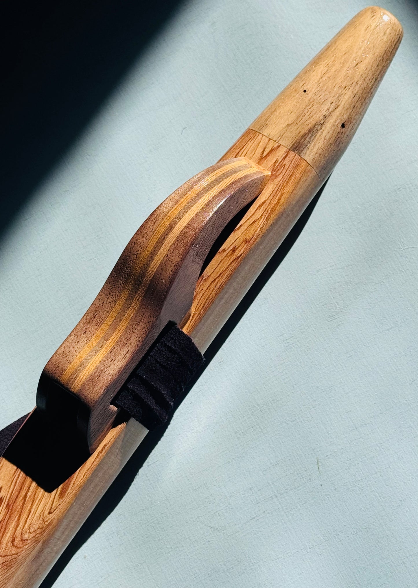Native American style flute Aromatic cedar&walnut A 432Hz