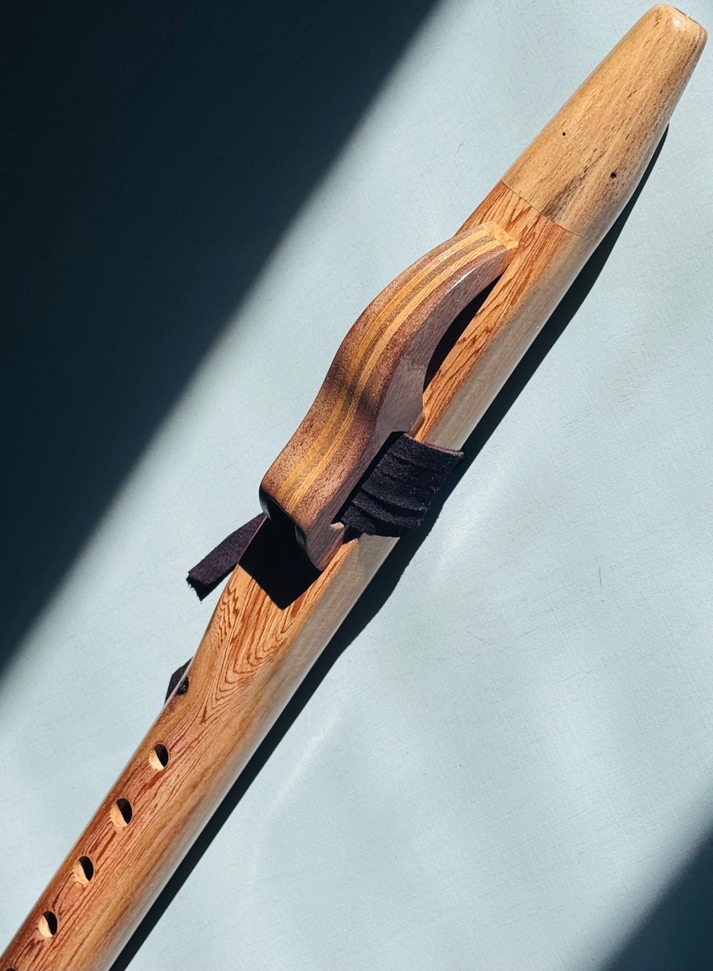Native American style flute Aromatic cedar&walnut A 432Hz