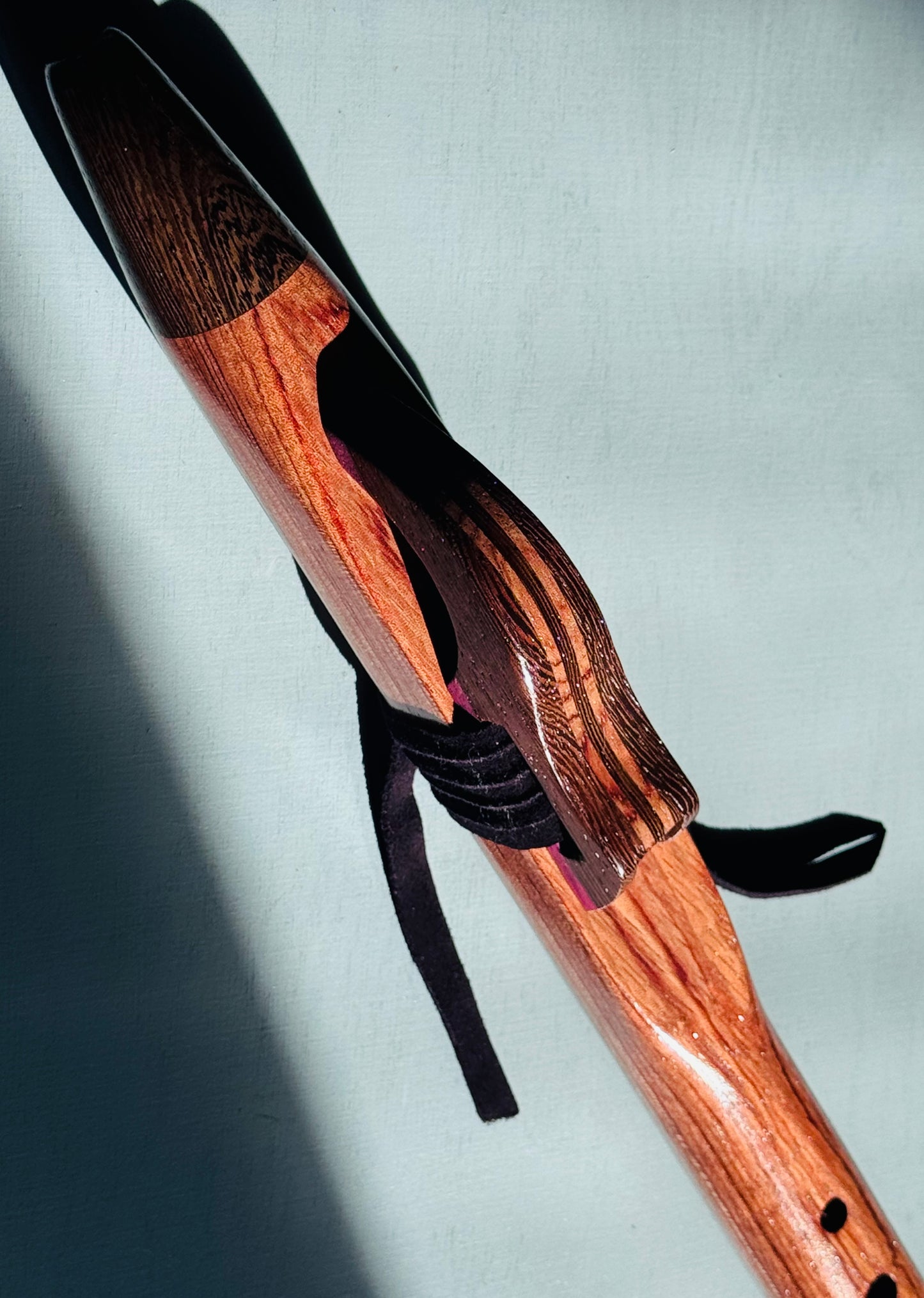 Native American style flute Bubinga&Wenge G 440Hz