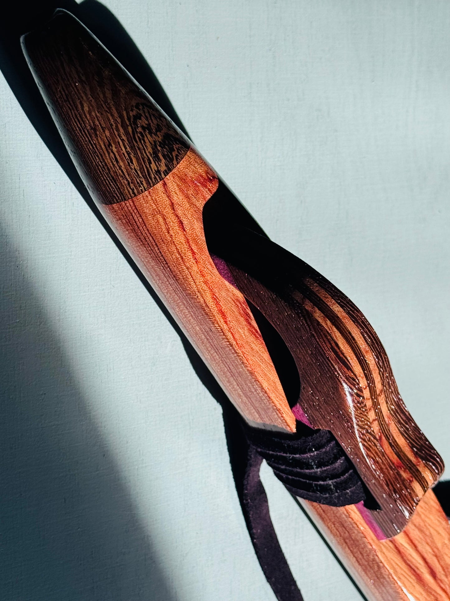 Native American style flute Bubinga&Wenge G 440Hz
