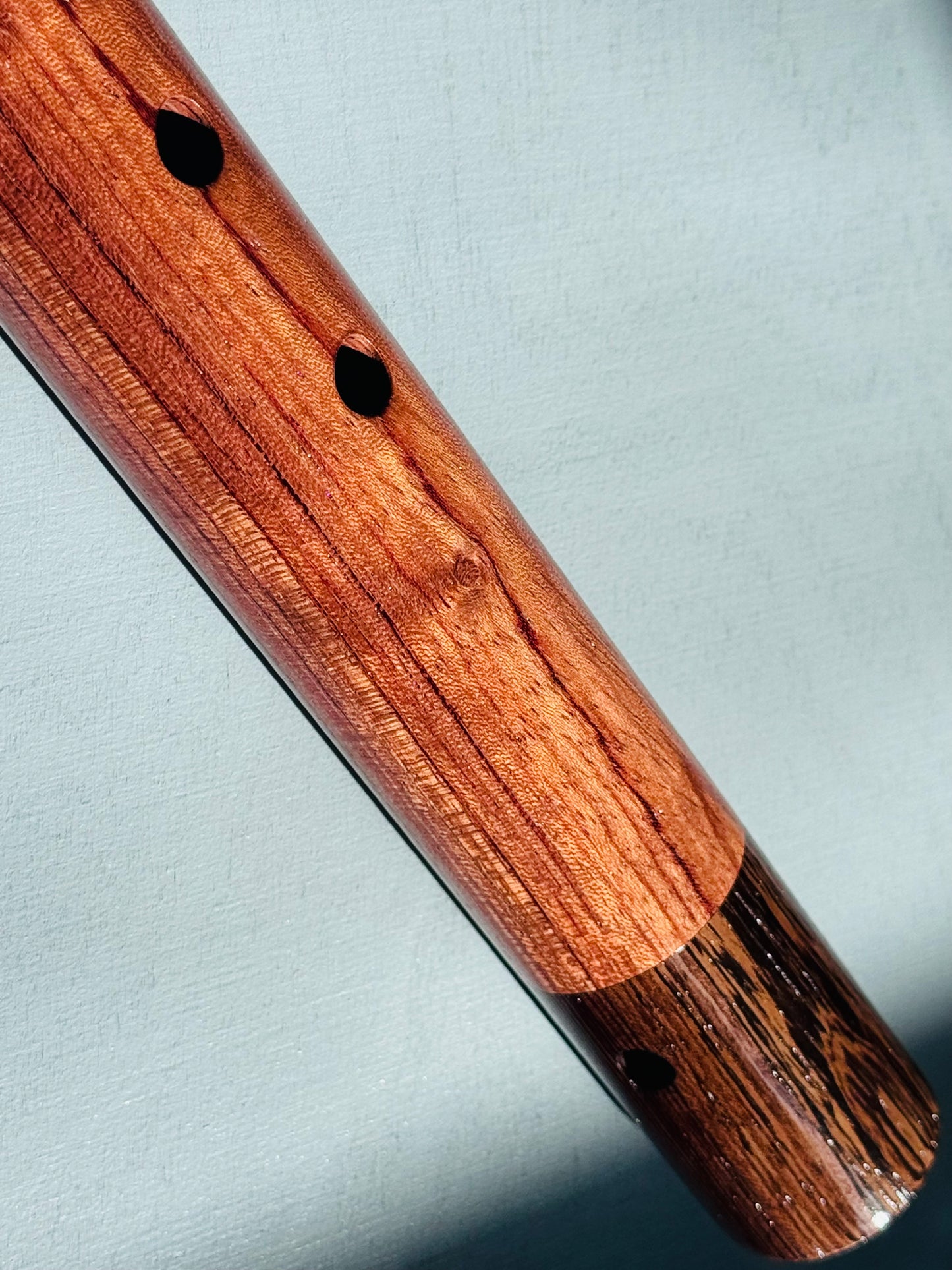 Native American style flute Bubinga&Wenge G 440Hz