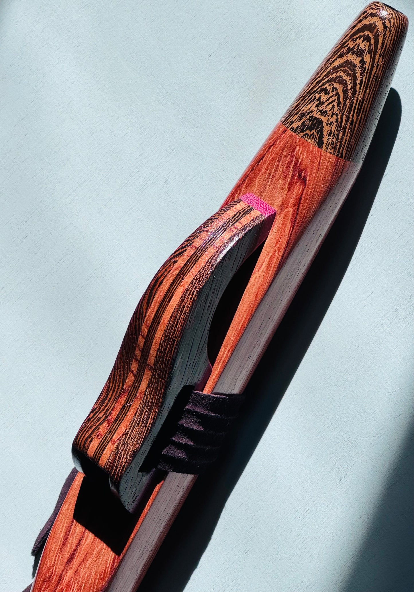 Native American style flute Bubinga&Wenge G 440Hz