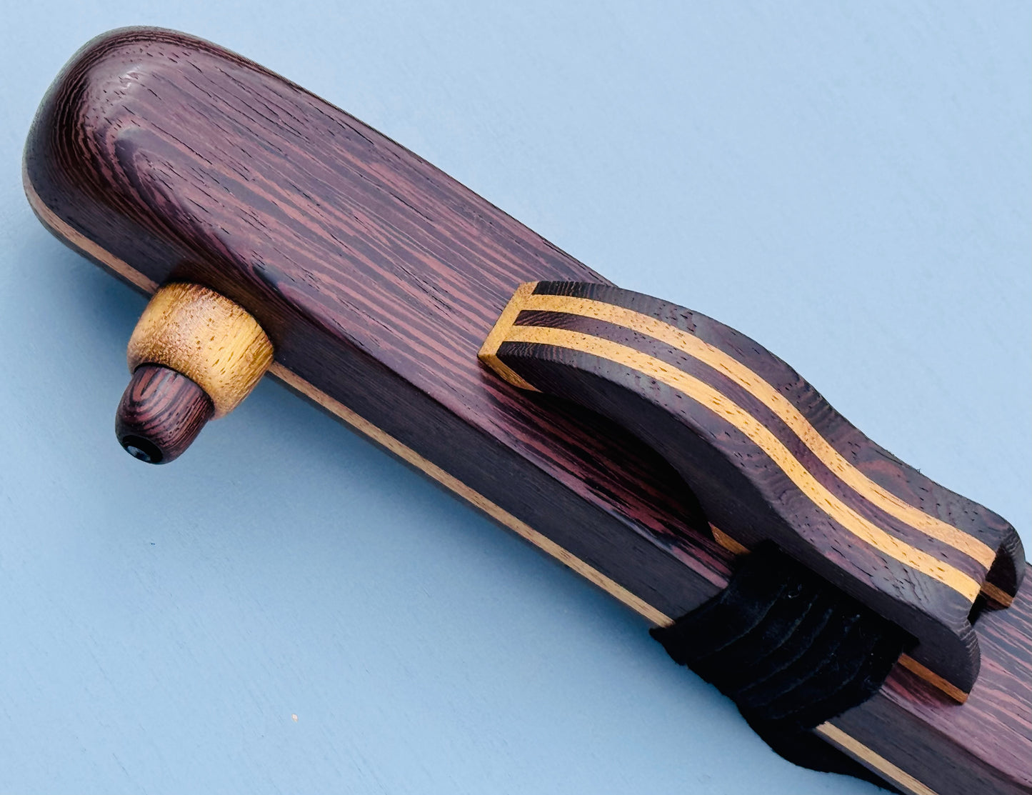 Native American style bass flute Wenge Low A 440Hz