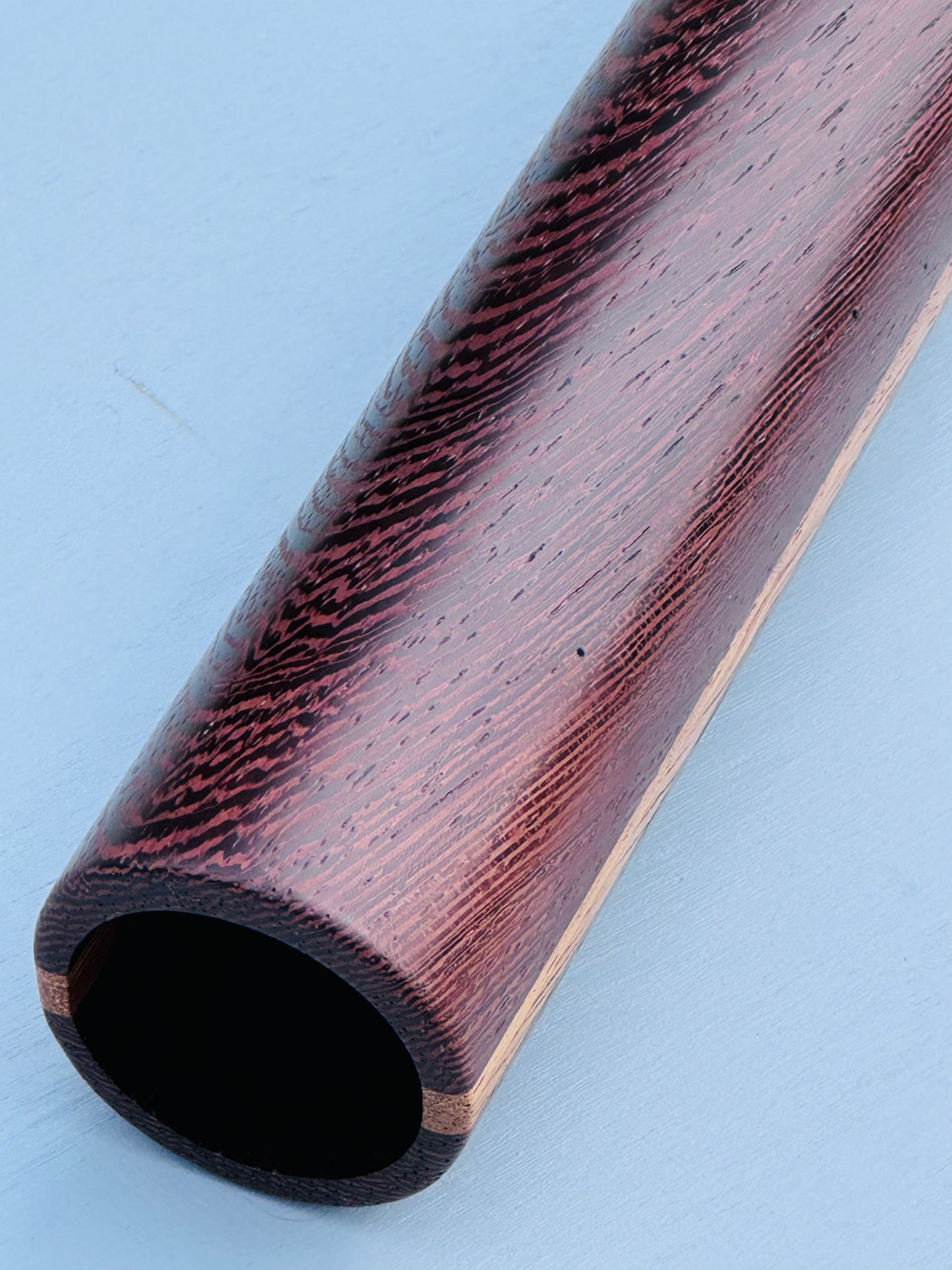 Native American style bass flute Wenge Low A 440Hz