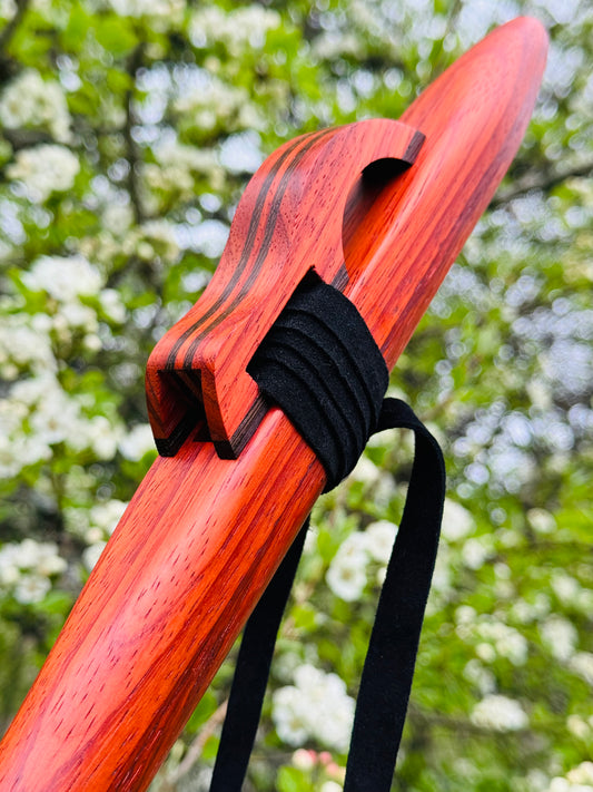 Native Americans flute Red padouk G 440Hz
