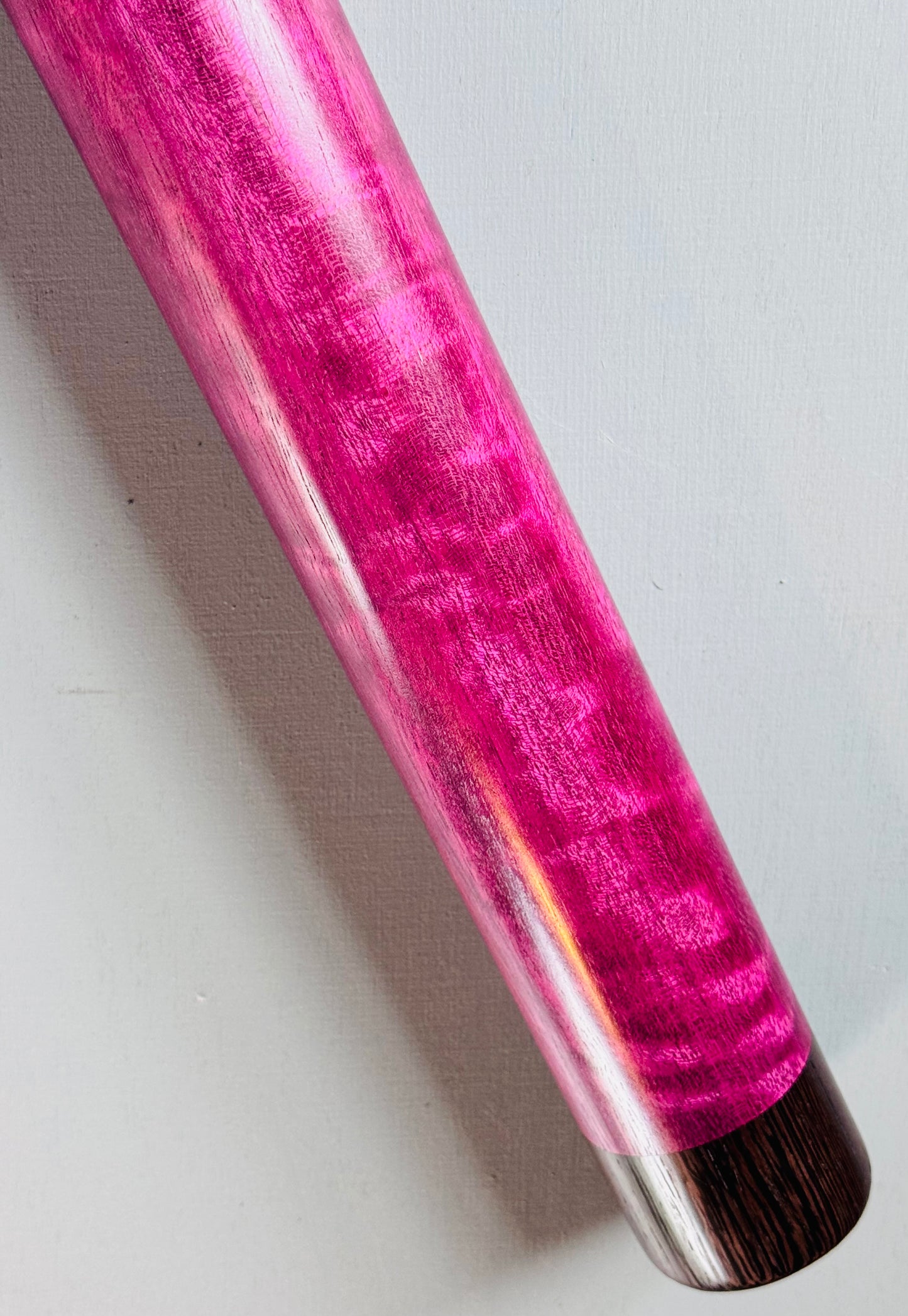 Native American style bass flute Purple heart Low A 440Hz