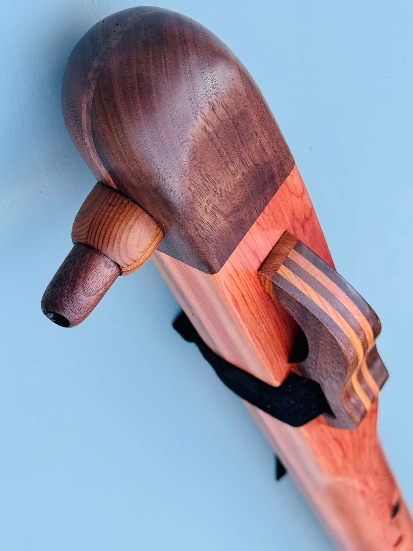 Native American style bass flute Cedar LOW G 440Hz
