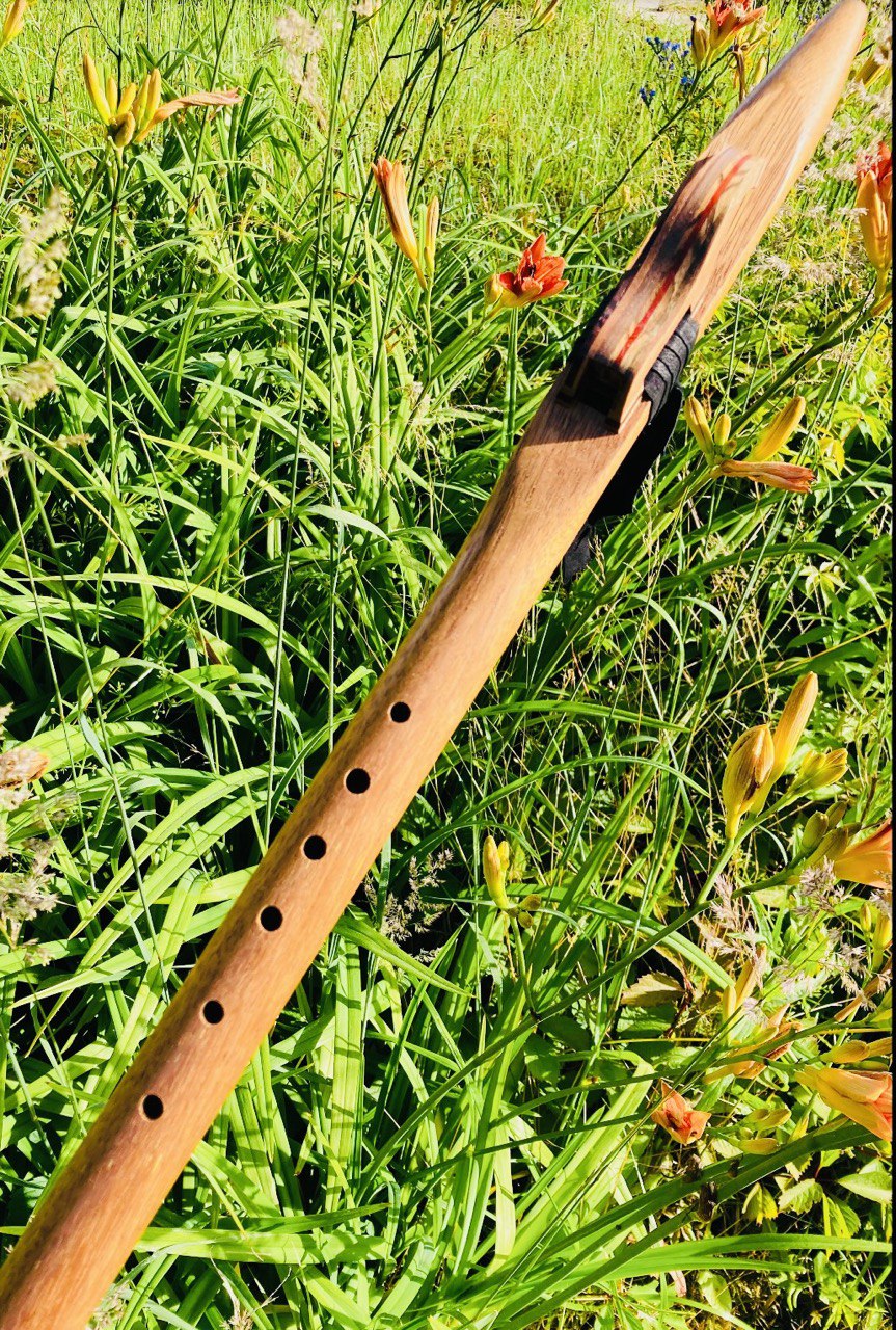 Native Americans flute Merbau F# 440Hz